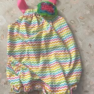 Mud Pie Multicolor Chevron